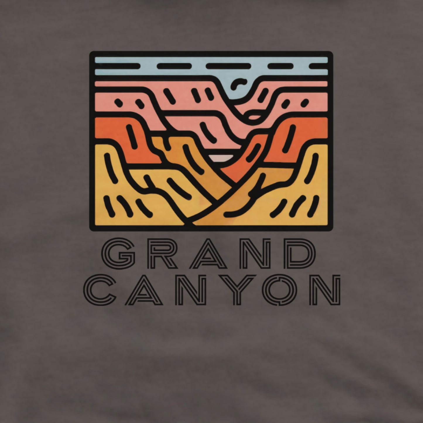 Grand Canyon National Park Hoodie Adventure and Outdoors Themed Hoodie