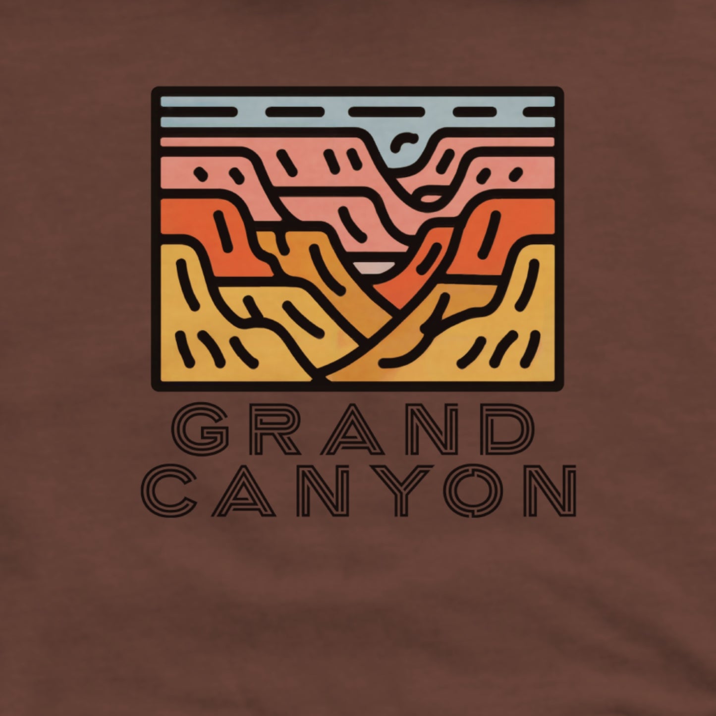 Grand Canyon National Park Hoodie Adventure and Outdoors Themed Hoodie