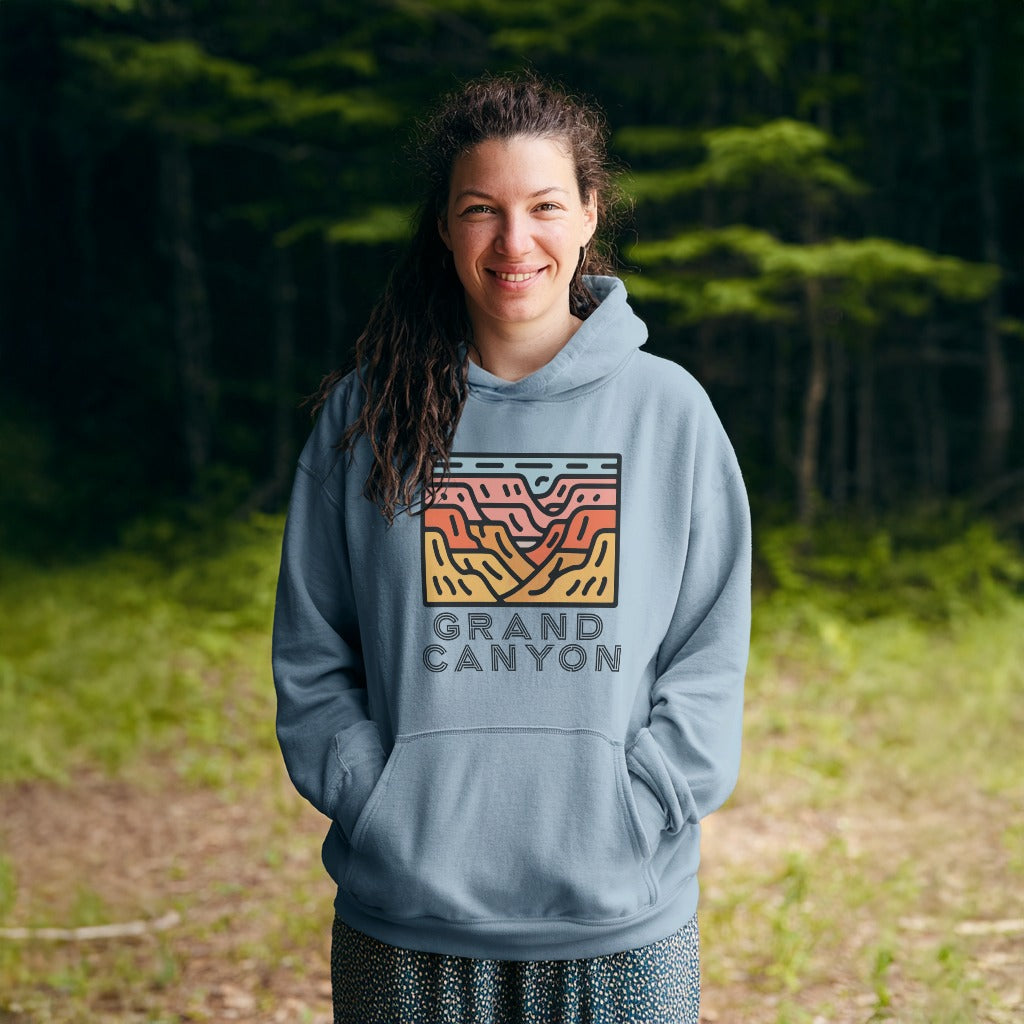 Grand Canyon National Park Hoodie Adventure and Outdoors Themed Hoodie