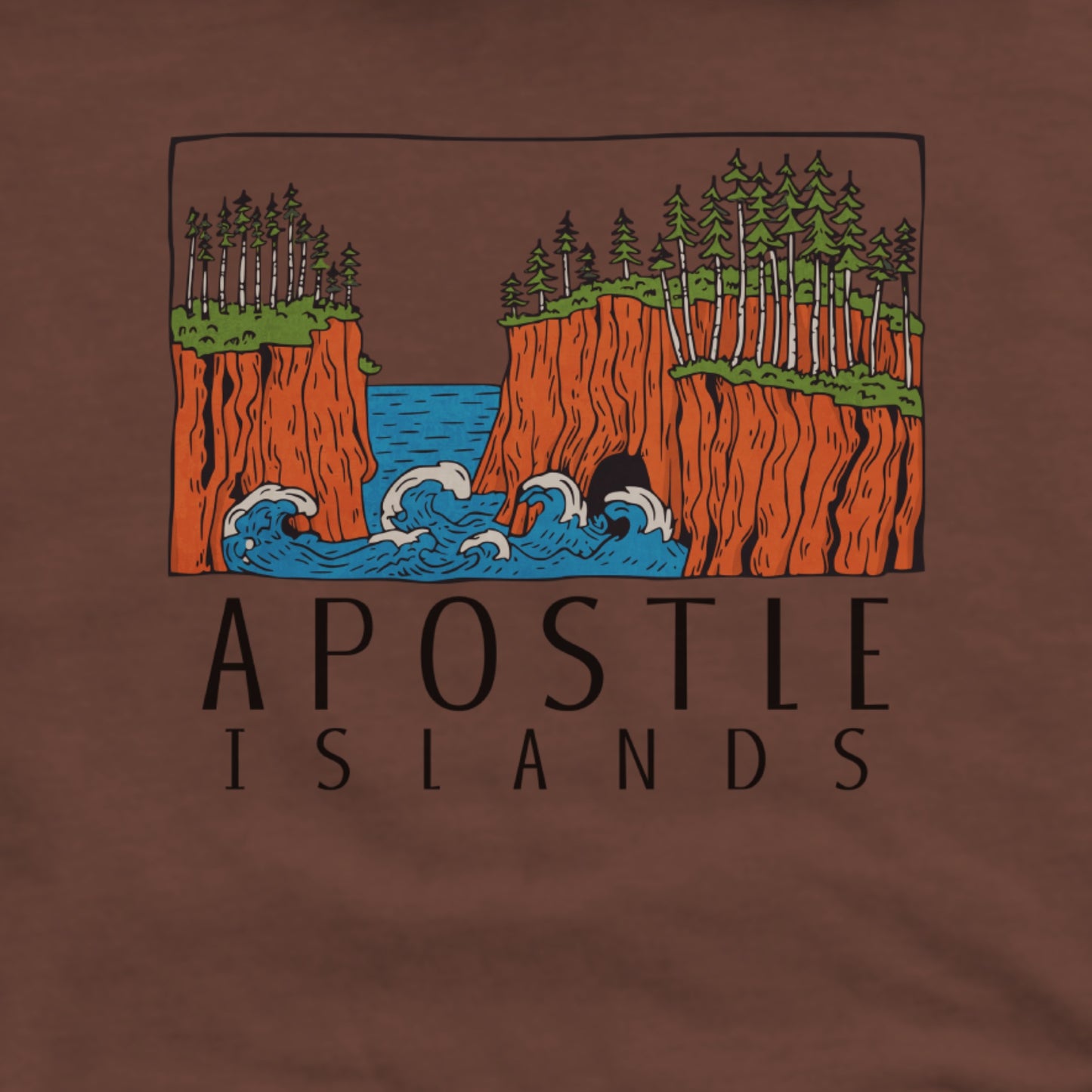 Apostle Islands National Lakeshore Hoodie Adventure and Outdoors Themed Hoodie