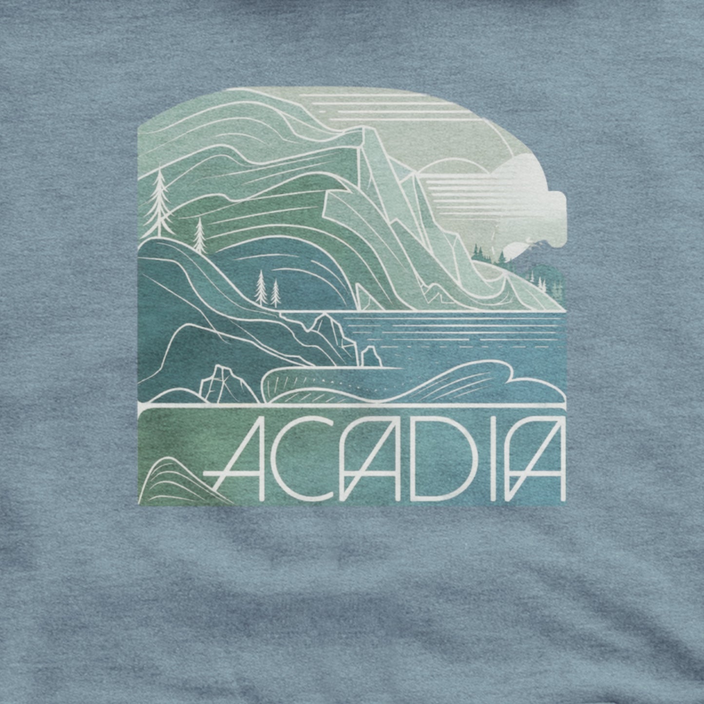Acadia National Park Hoodie Adventure and Outdoors Themed Hoodie