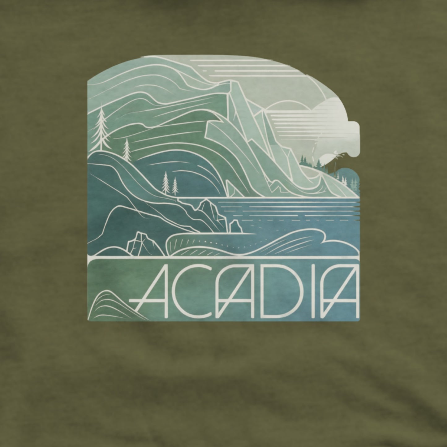 Acadia National Park Hoodie Adventure and Outdoors Themed Hoodie