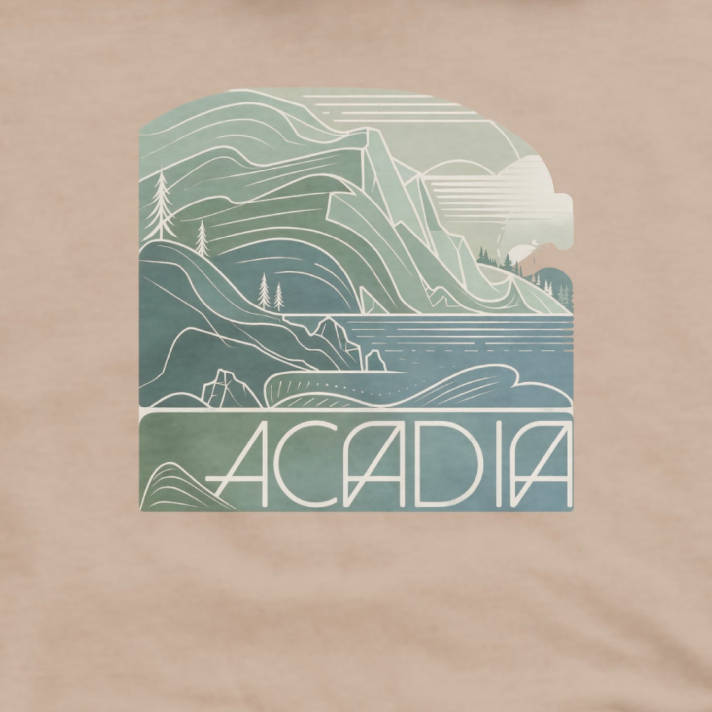 Acadia National Park Hoodie Adventure and Outdoors Themed Hoodie