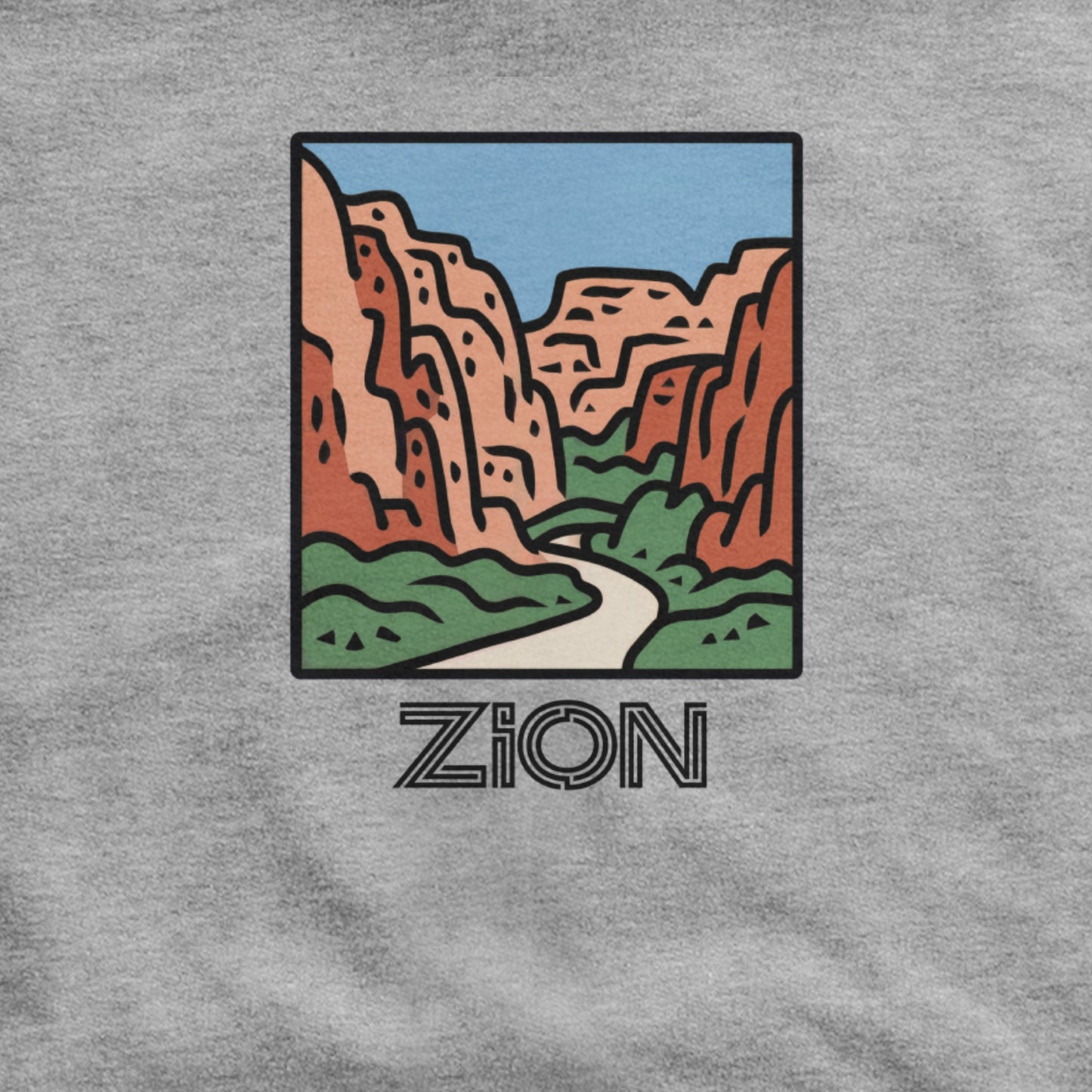 Zion National Park Hoodie Adventure and Outdoors Themed Hoodie