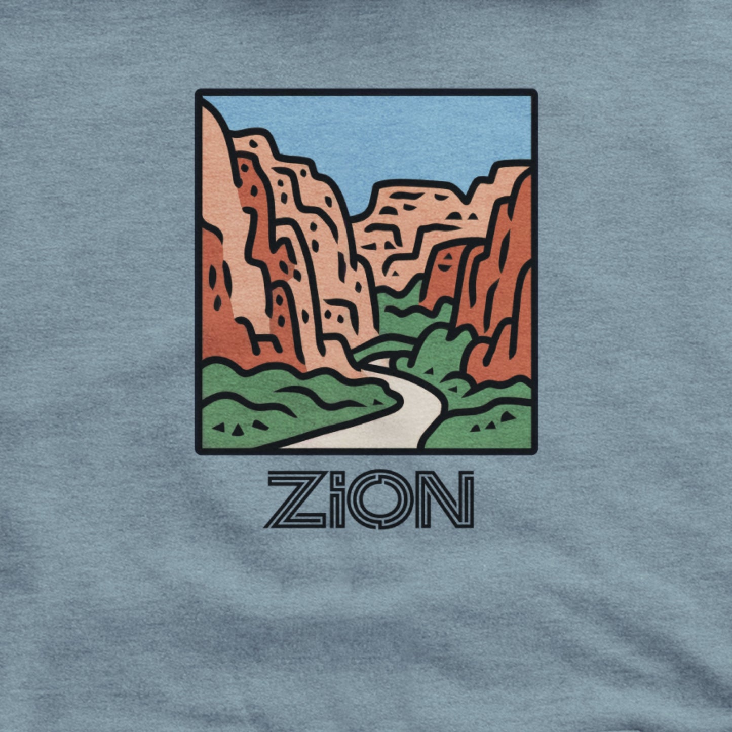 Zion National Park Hoodie Adventure and Outdoors Themed Hoodie