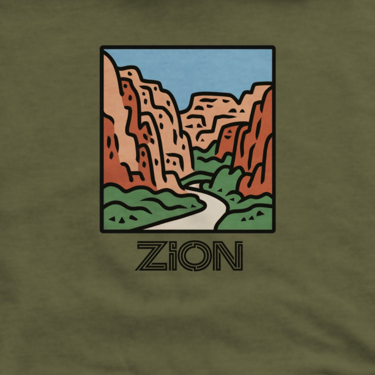 Zion National Park Hoodie Adventure and Outdoors Themed Hoodie