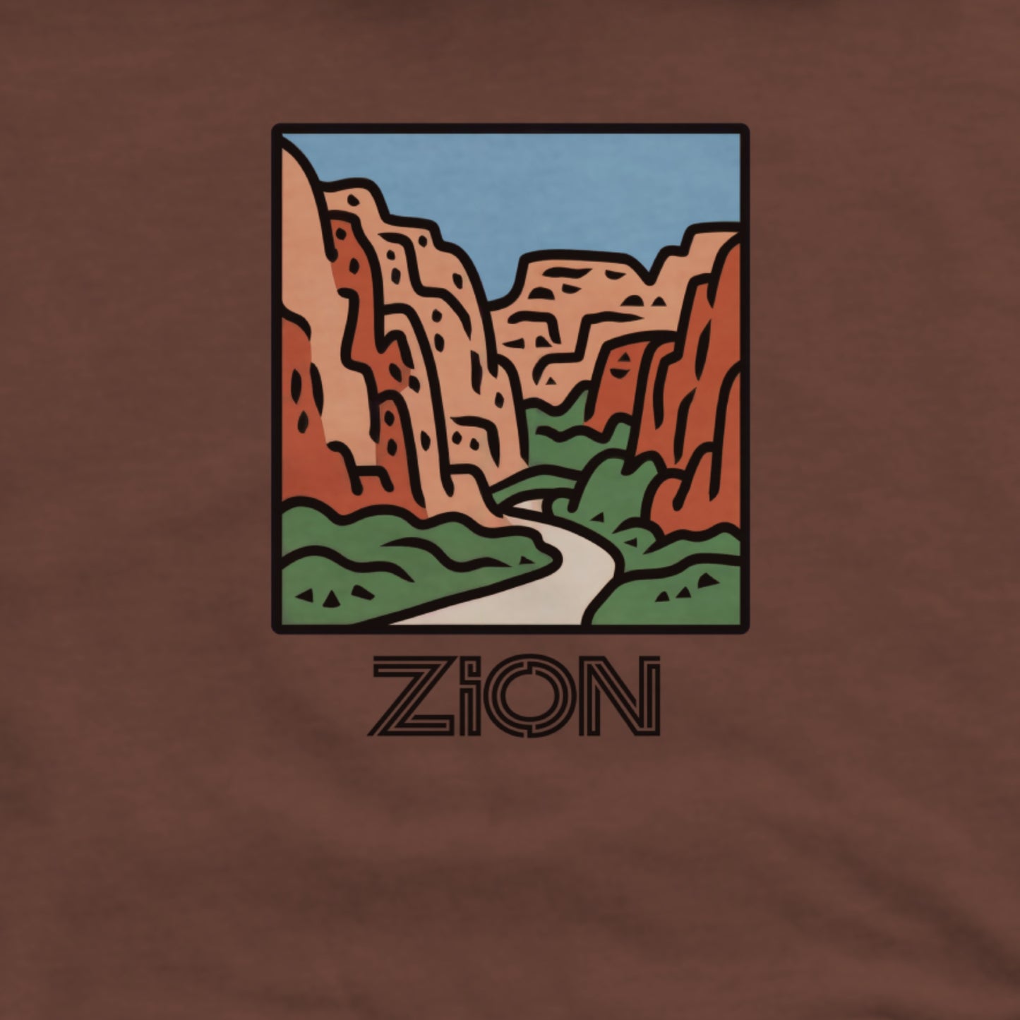 Zion National Park Hoodie Adventure and Outdoors Themed Hoodie