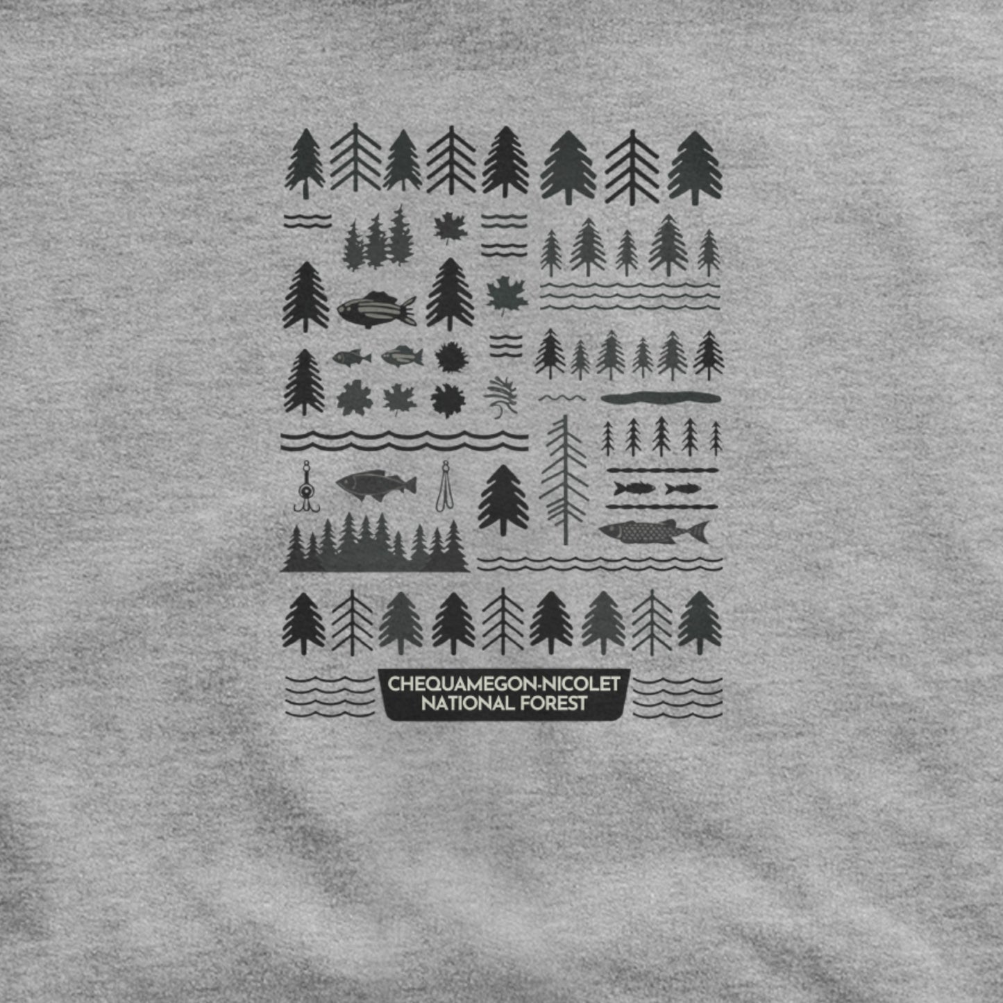 Chequamegon-Nicolet National Forest Hoodie Adventure and Outdoors Themed Hoodie