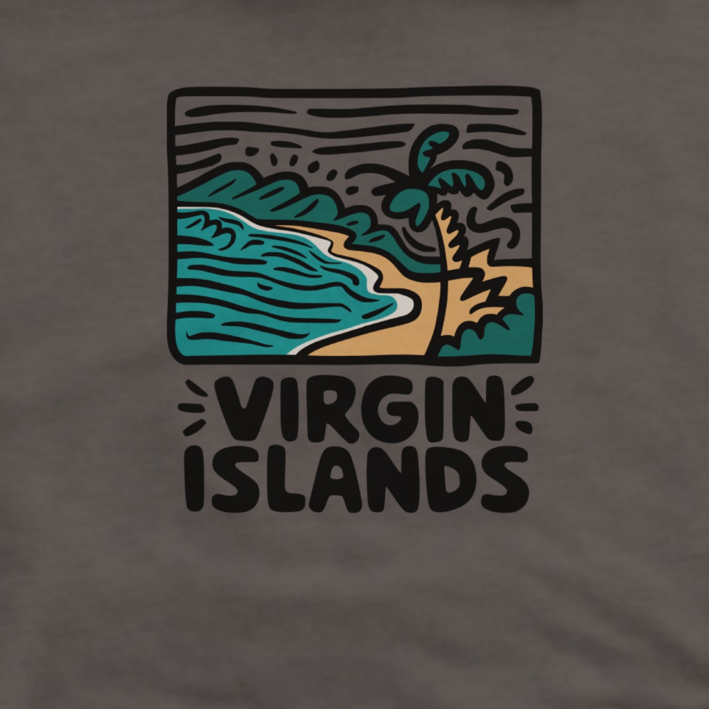 Virgin Islands National Park Hoodie Adventure and Outdoors Themed Hoodie