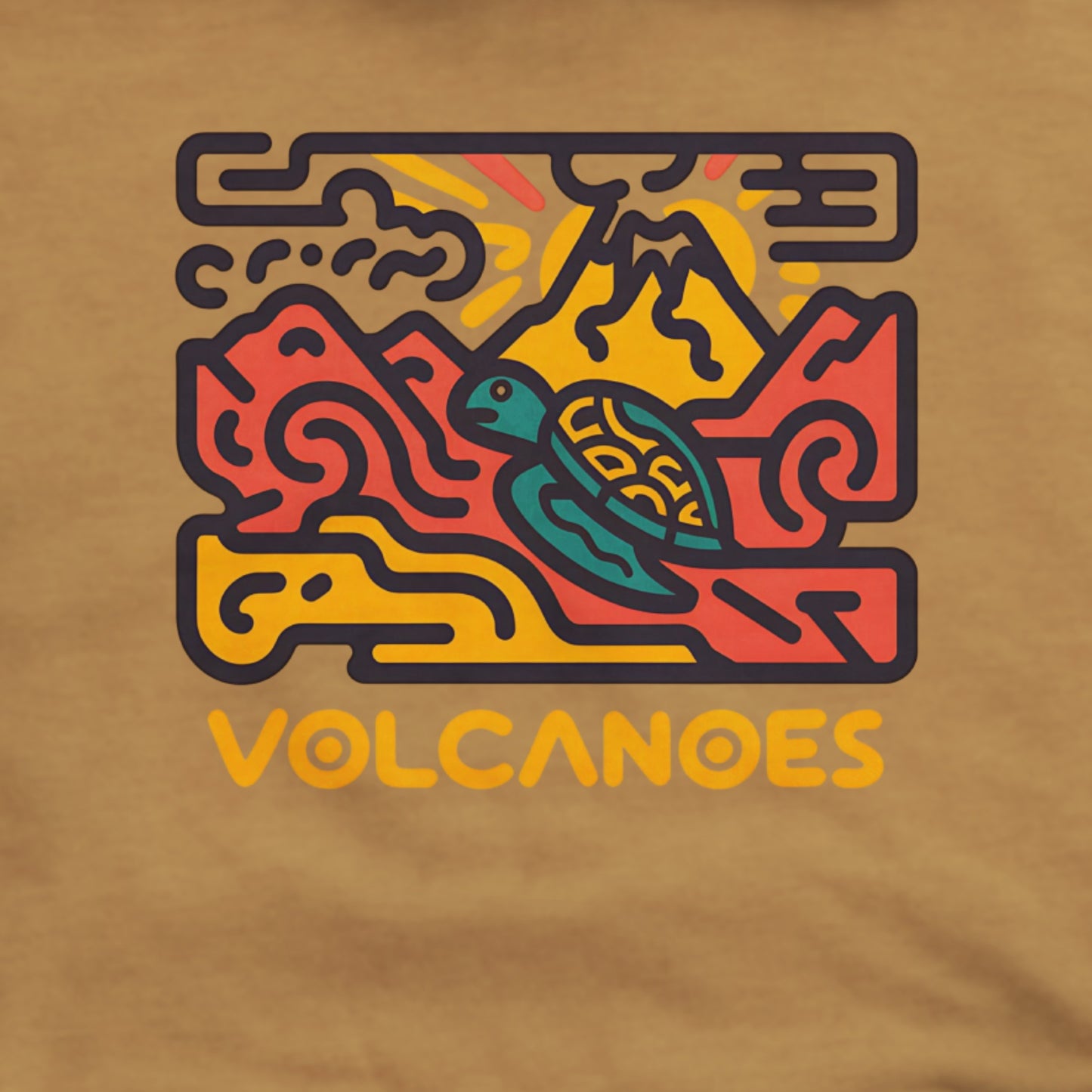 Hawai'i Volcanoes National Park Hoodie Adventure and Outdoors Themed Hoodie