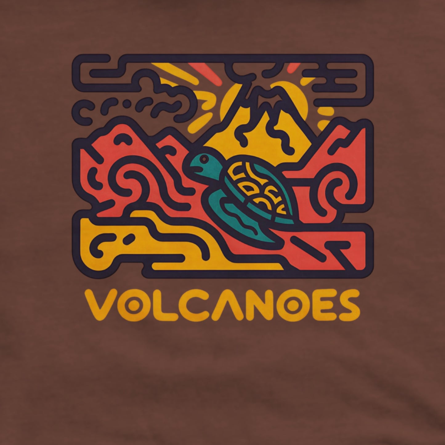 Hawai'i Volcanoes National Park Hoodie Adventure and Outdoors Themed Hoodie