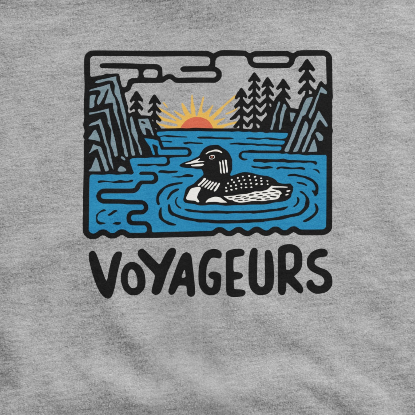 Voyageurs National Park Hoodie Adventure and Outdoors Themed Hoodie