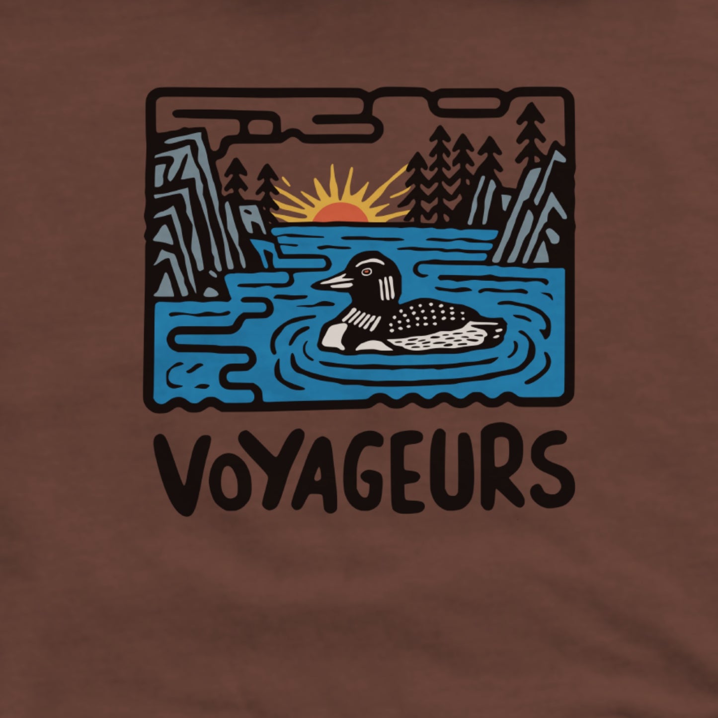 Voyageurs National Park Hoodie Adventure and Outdoors Themed Hoodie