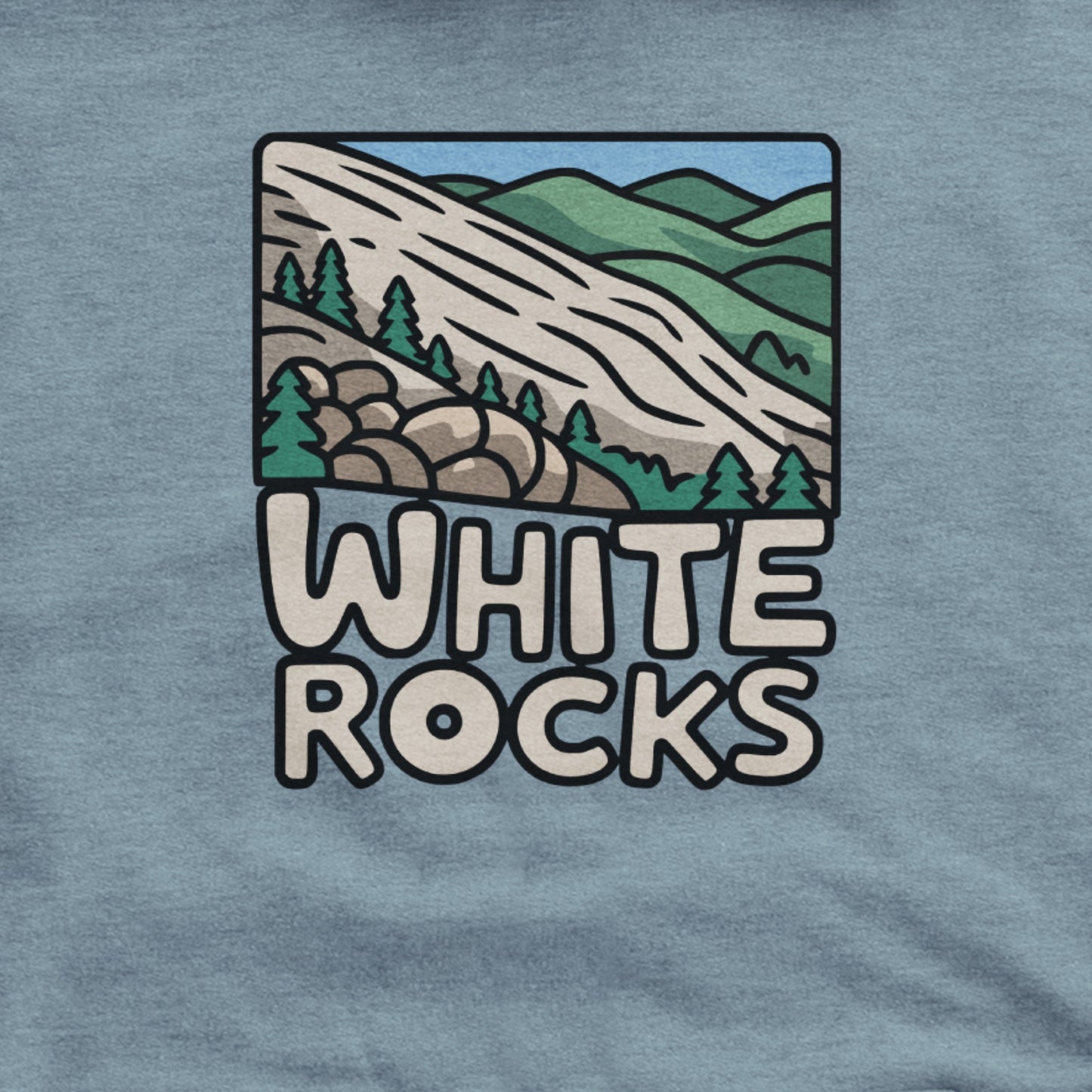 White Rocks National Recreation Area Hoodie Adventure and Outdoors Themed Hoodie