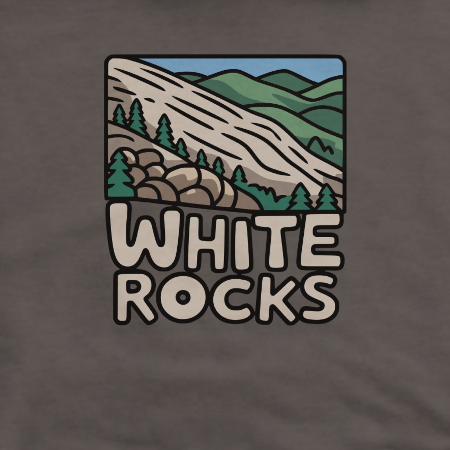 White Rocks National Recreation Area Hoodie Adventure and Outdoors Themed Hoodie