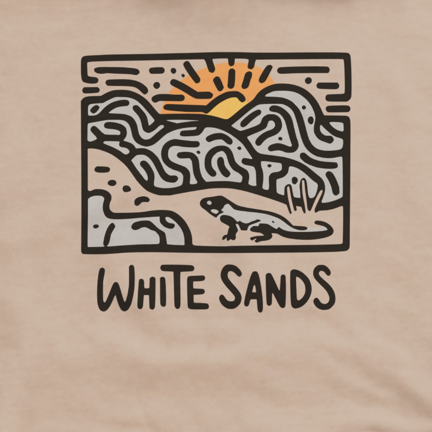 White Sands National Park Hoodie Adventure and Outdoors Themed Hoodie