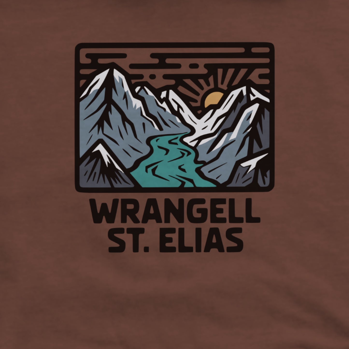 Wrangell St. Elias National Park Hoodie Adventure and Outdoors Themed Hoodie