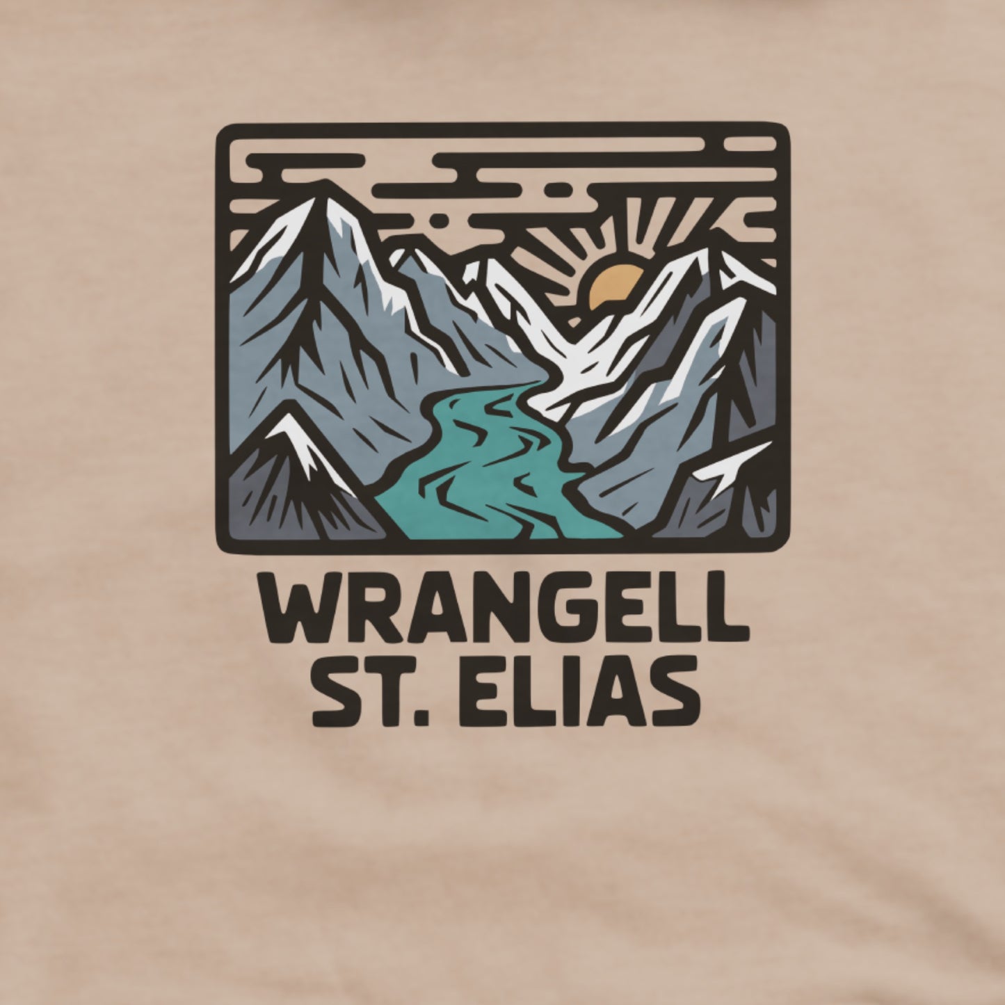 Wrangell St. Elias National Park Hoodie Adventure and Outdoors Themed Hoodie