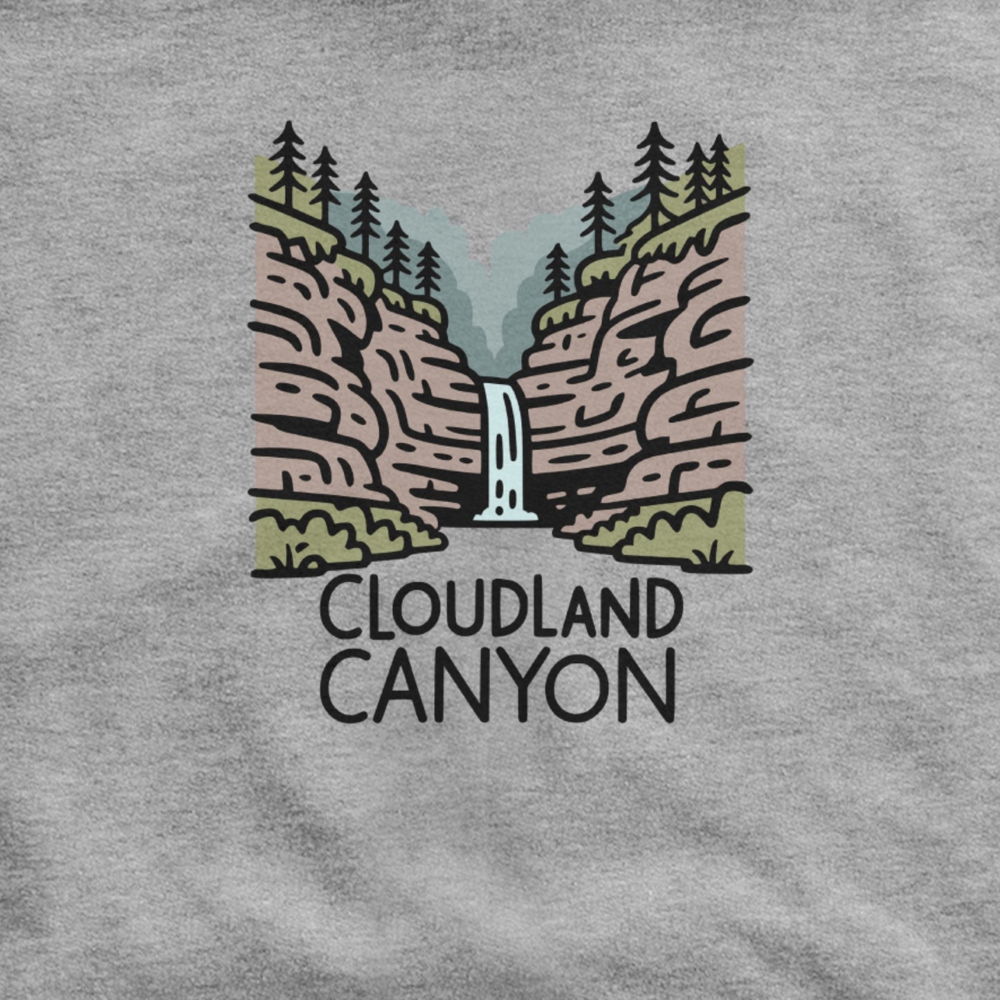 Cloudland Canyon State Park Hoodie Adventure and Outdoors Themed Hoodie