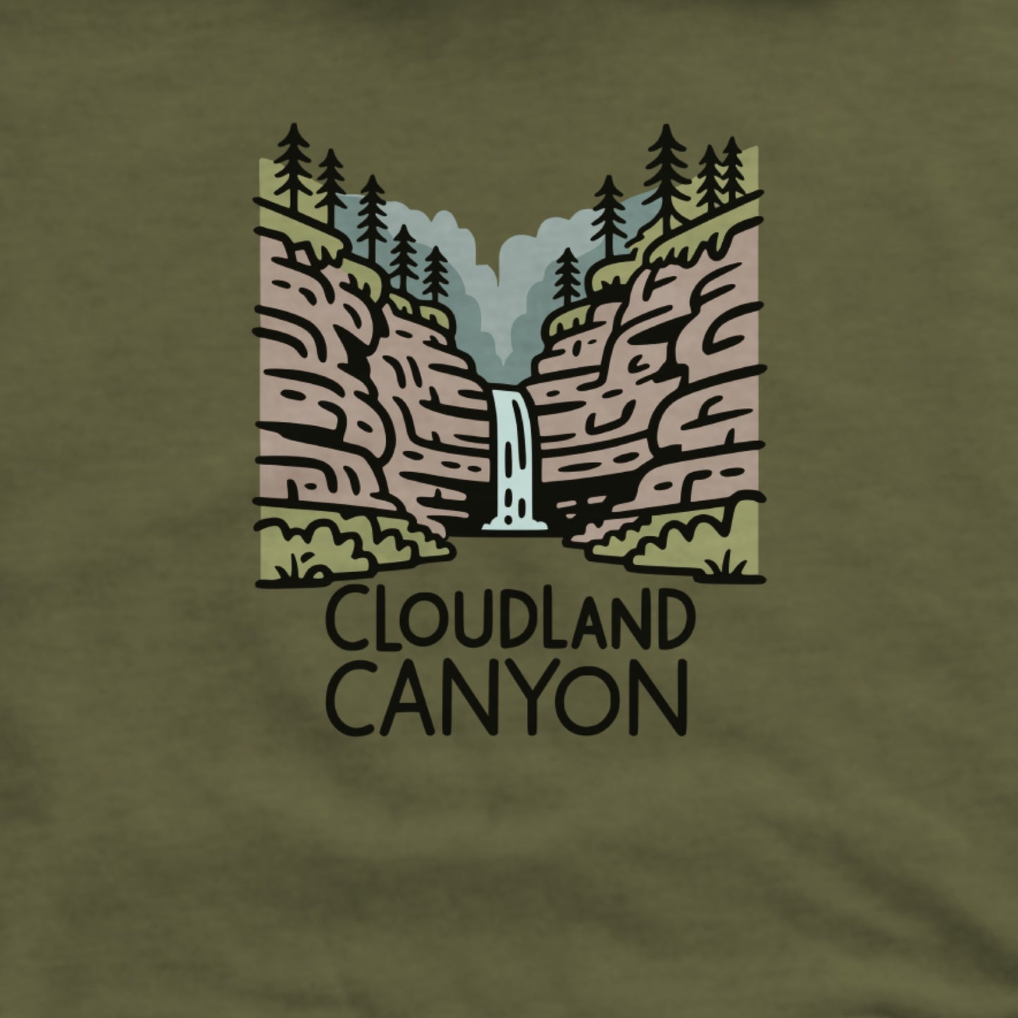 Cloudland Canyon State Park Hoodie Adventure and Outdoors Themed Hoodie