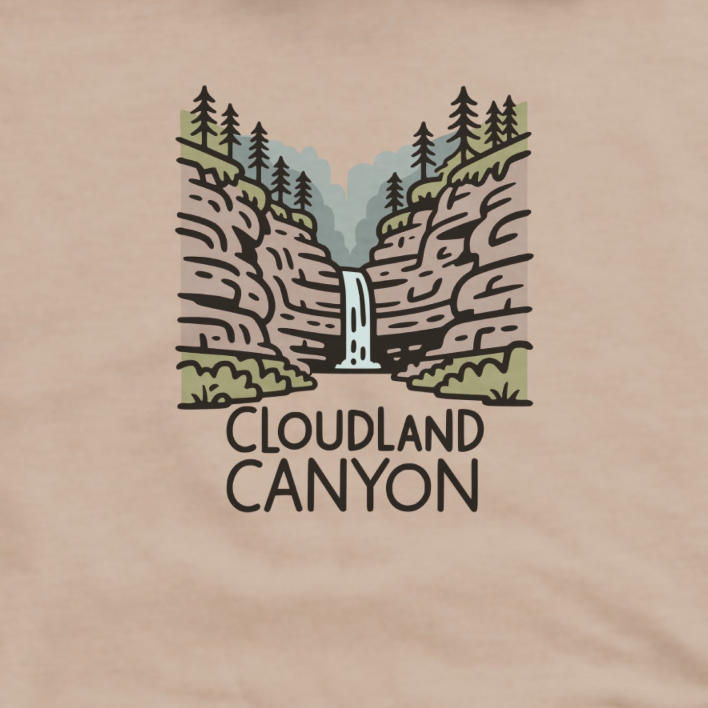 Cloudland Canyon State Park Hoodie Adventure and Outdoors Themed Hoodie