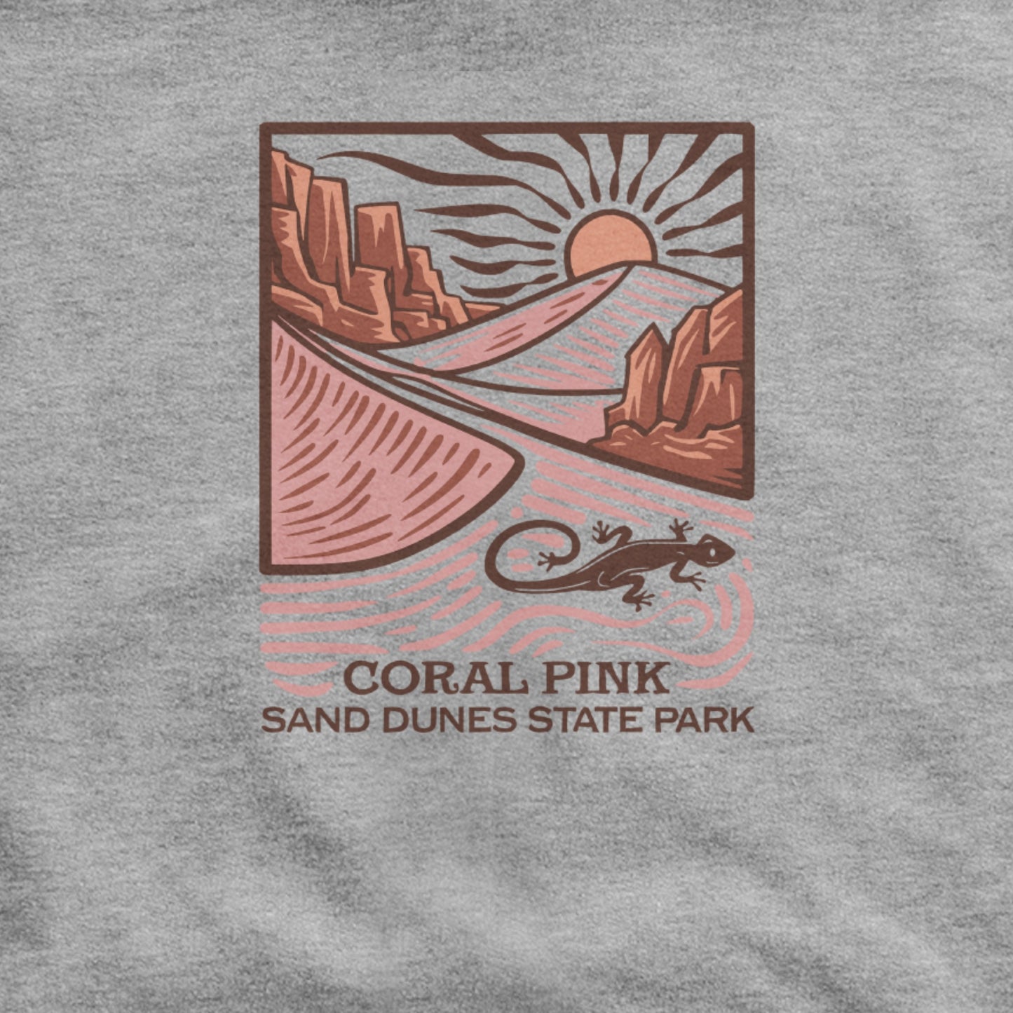 Coral Pink Sand Dunes State Park Hoodie Adventure and Outdoors Themed Hoodie