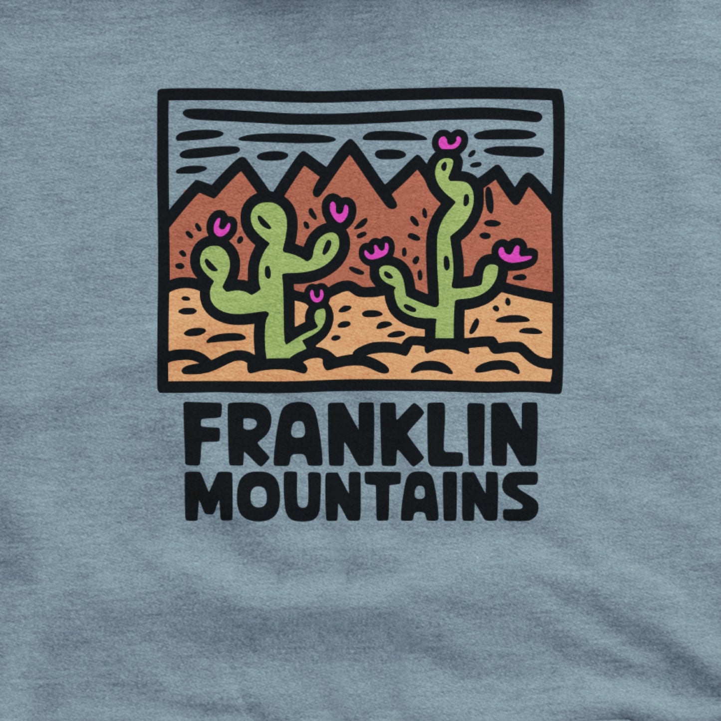 Franklin Mountains State Park Hoodie Adventure and Outdoors Themed Hoodie