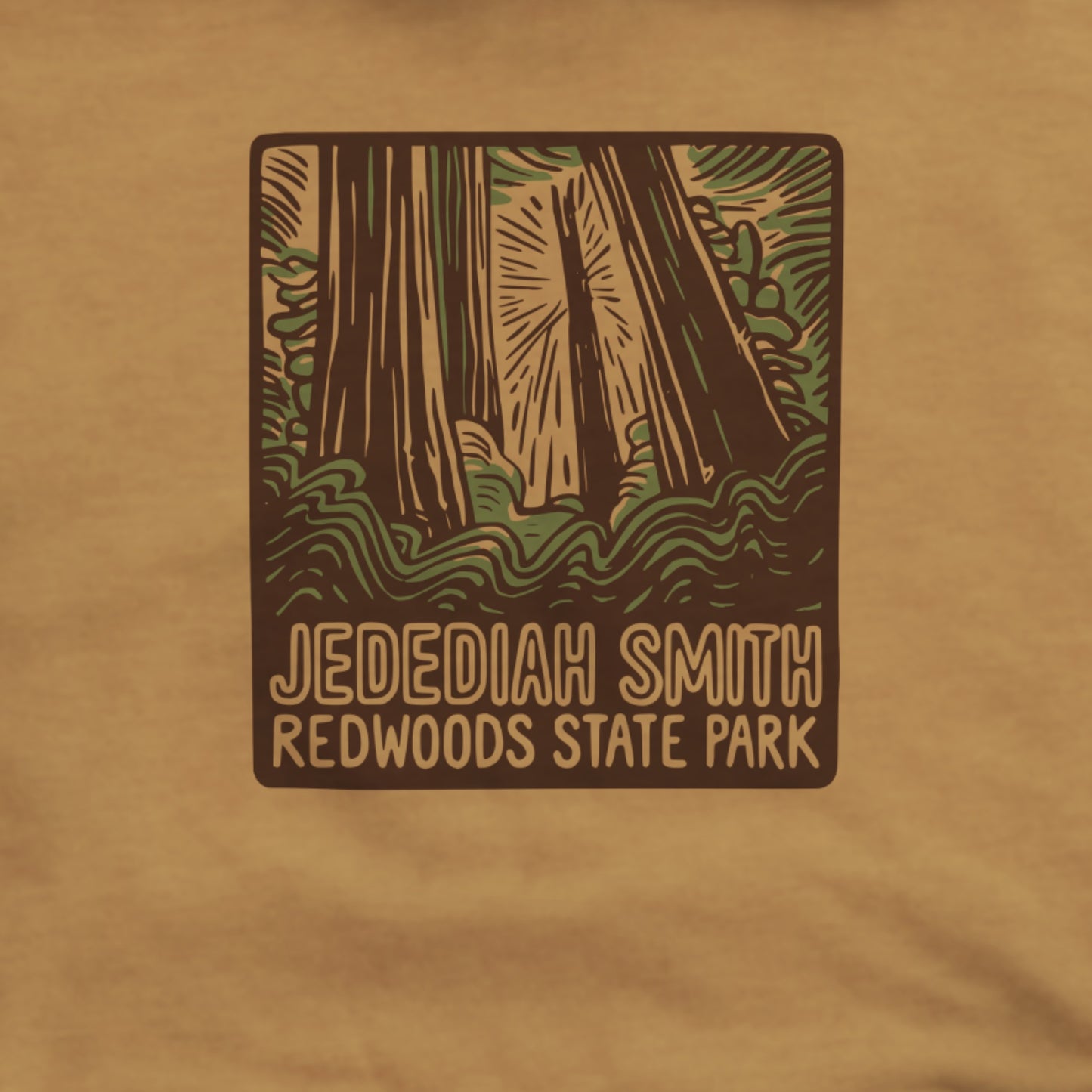Jedediah Smith Redwoods State Park Hoodie Adventure and Outdoors Themed Hoodie