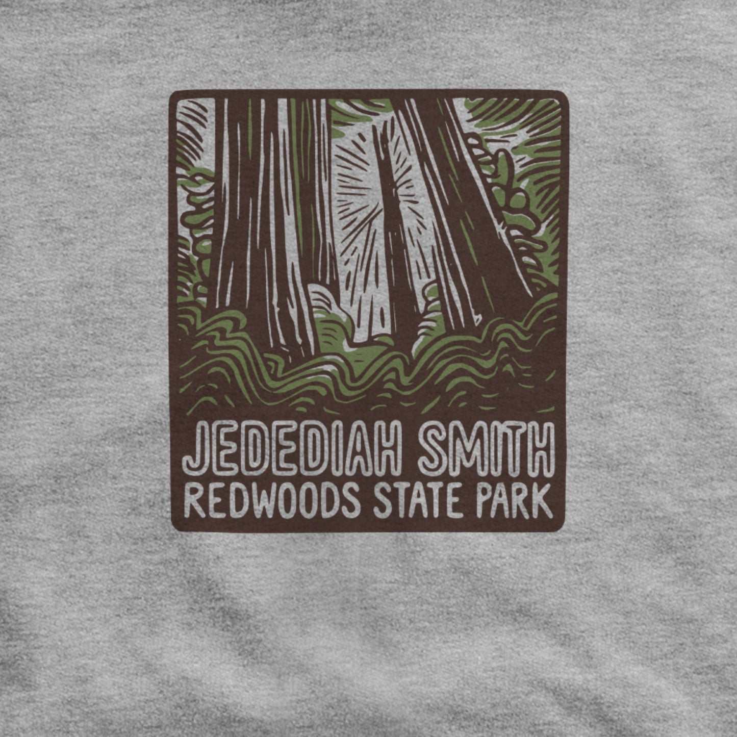 Jedediah Smith Redwoods State Park Hoodie Adventure and Outdoors Themed Hoodie