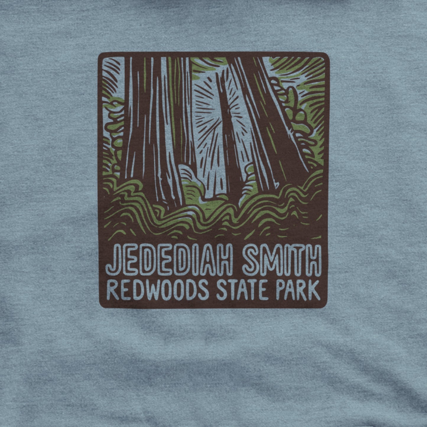 Jedediah Smith Redwoods State Park Hoodie Adventure and Outdoors Themed Hoodie