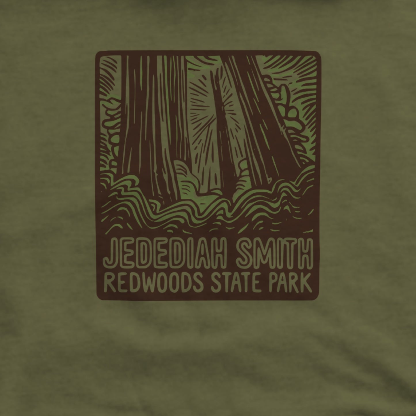 Jedediah Smith Redwoods State Park Hoodie Adventure and Outdoors Themed Hoodie