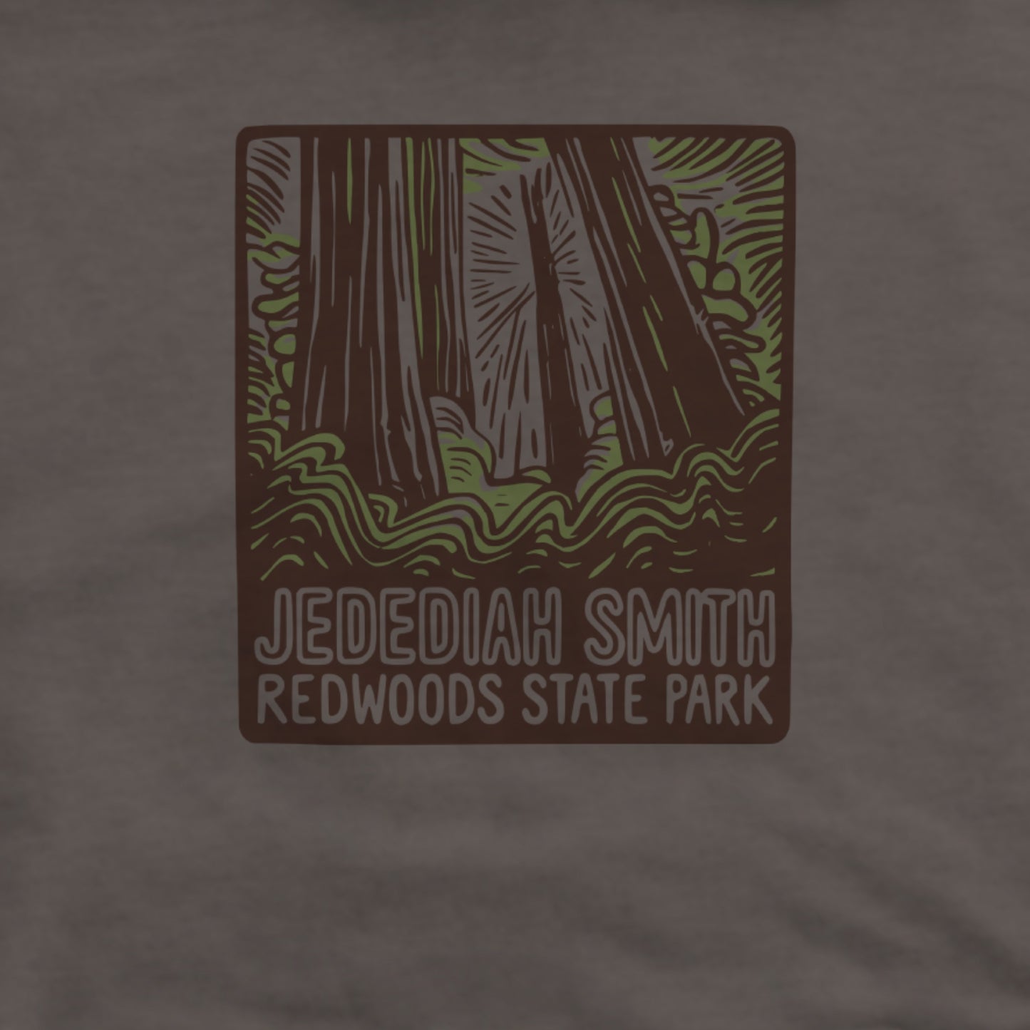 Jedediah Smith Redwoods State Park Hoodie Adventure and Outdoors Themed Hoodie
