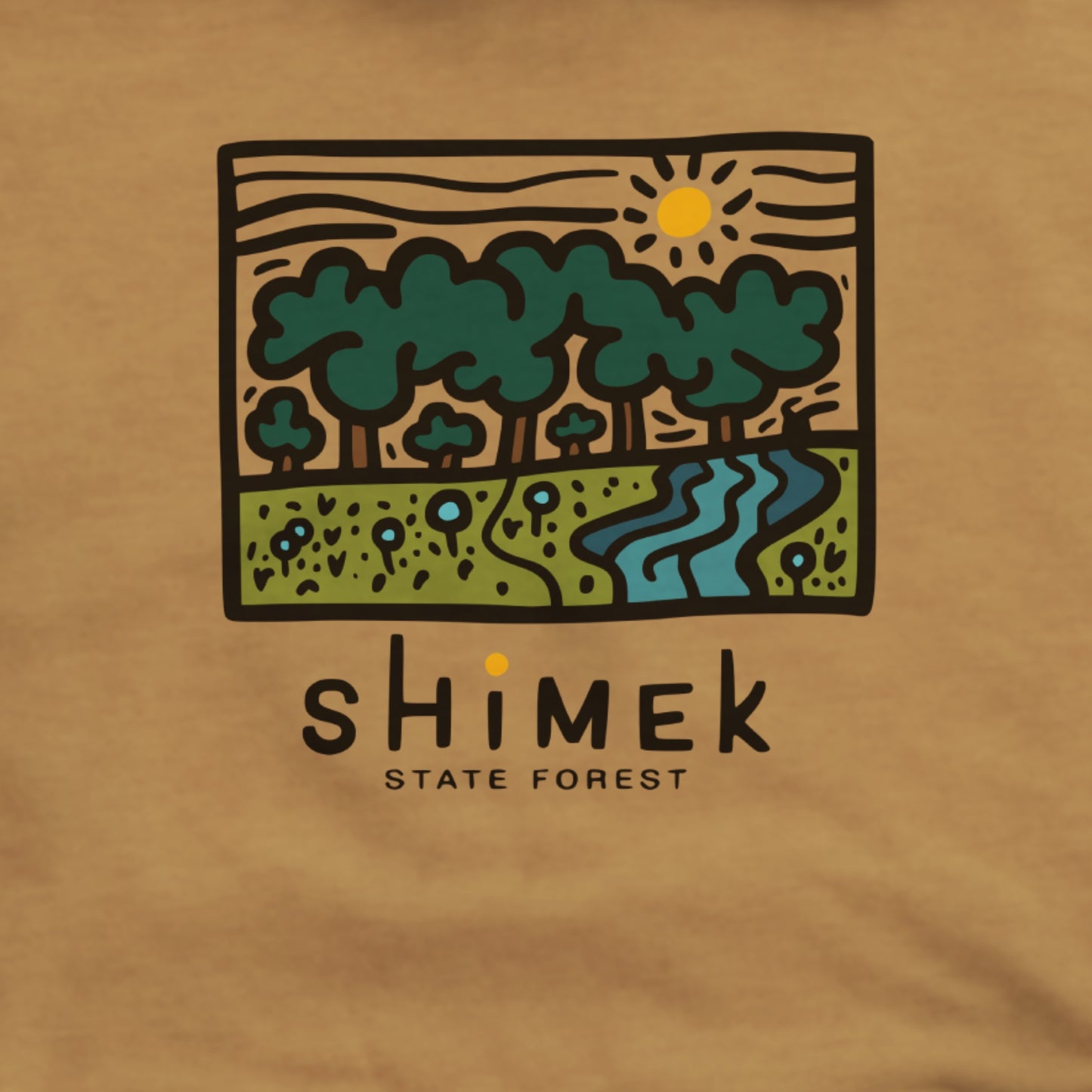 Shimek State Forest Hoodie Adventure and Outdoors Themed Hoodie