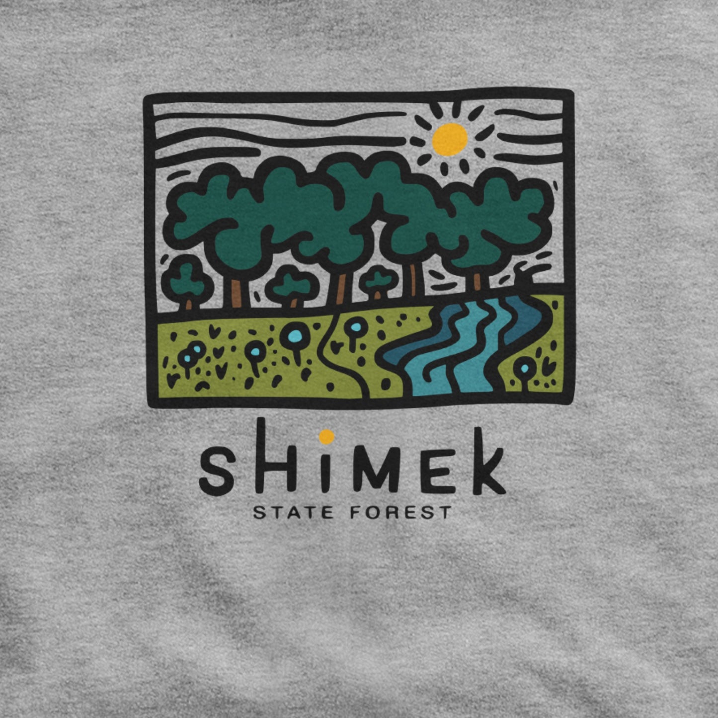 Shimek State Forest Hoodie Adventure and Outdoors Themed Hoodie