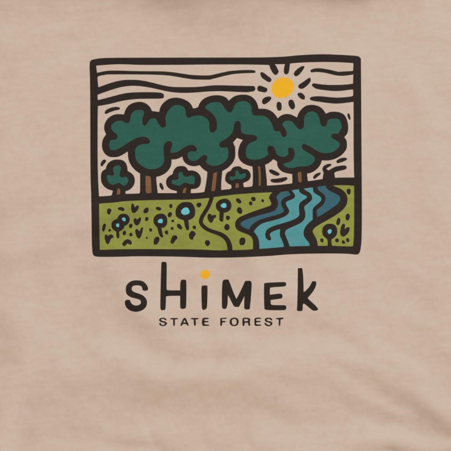 Shimek State Forest Hoodie Adventure and Outdoors Themed Hoodie