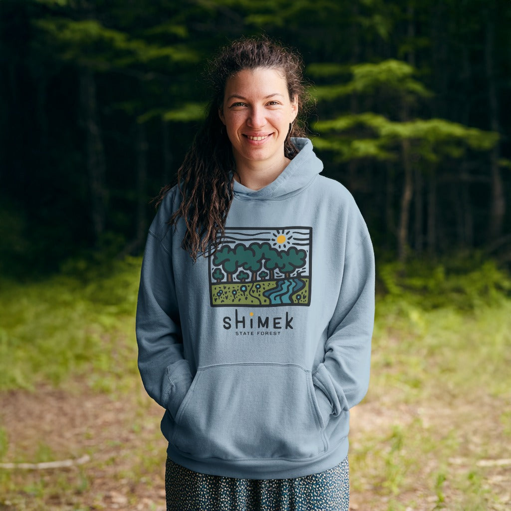 Shimek State Forest Hoodie Adventure and Outdoors Themed Hoodie