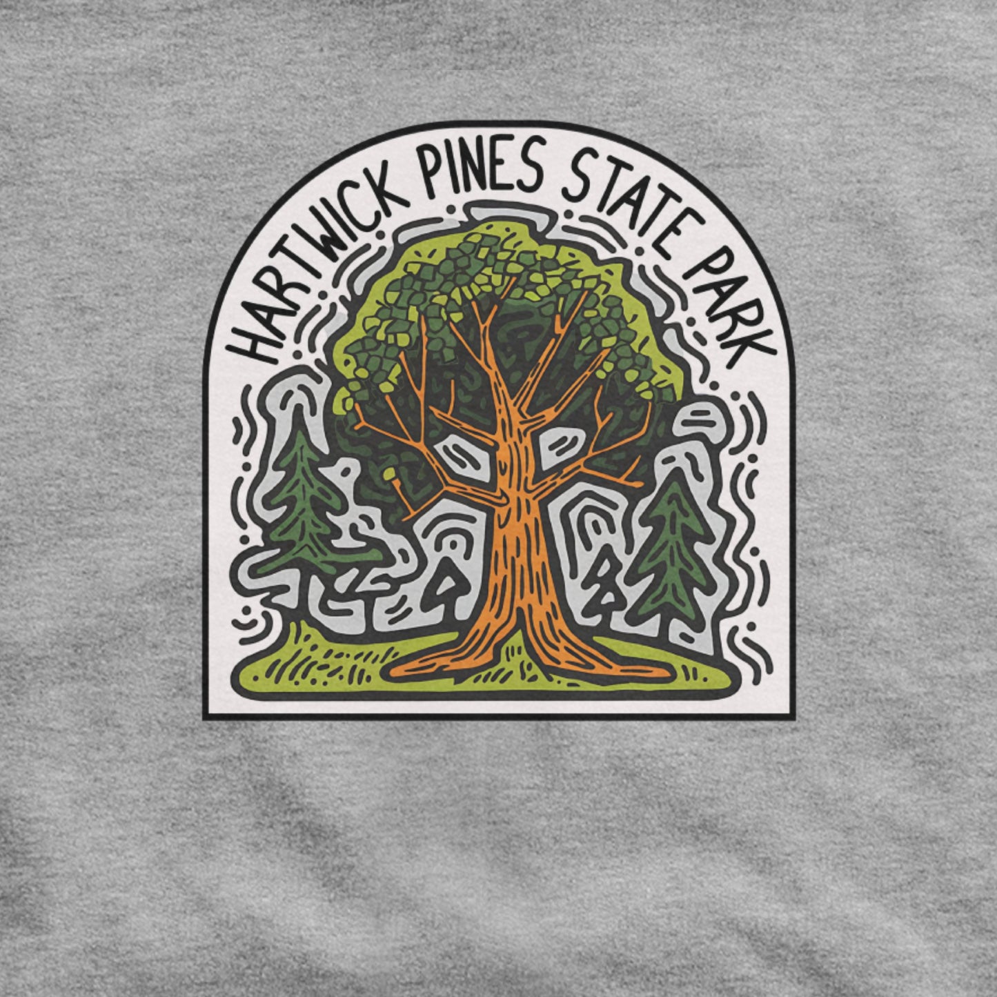 Hartwick Pines State Park Hoodie Adventure and Outdoors Themed Hoodie