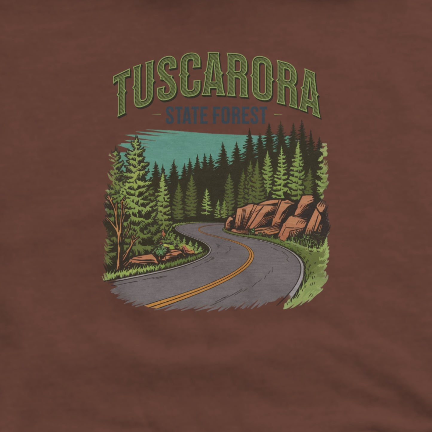 Tuscarora State Forest Hoodie Adventure and Outdoors Themed Hoodie