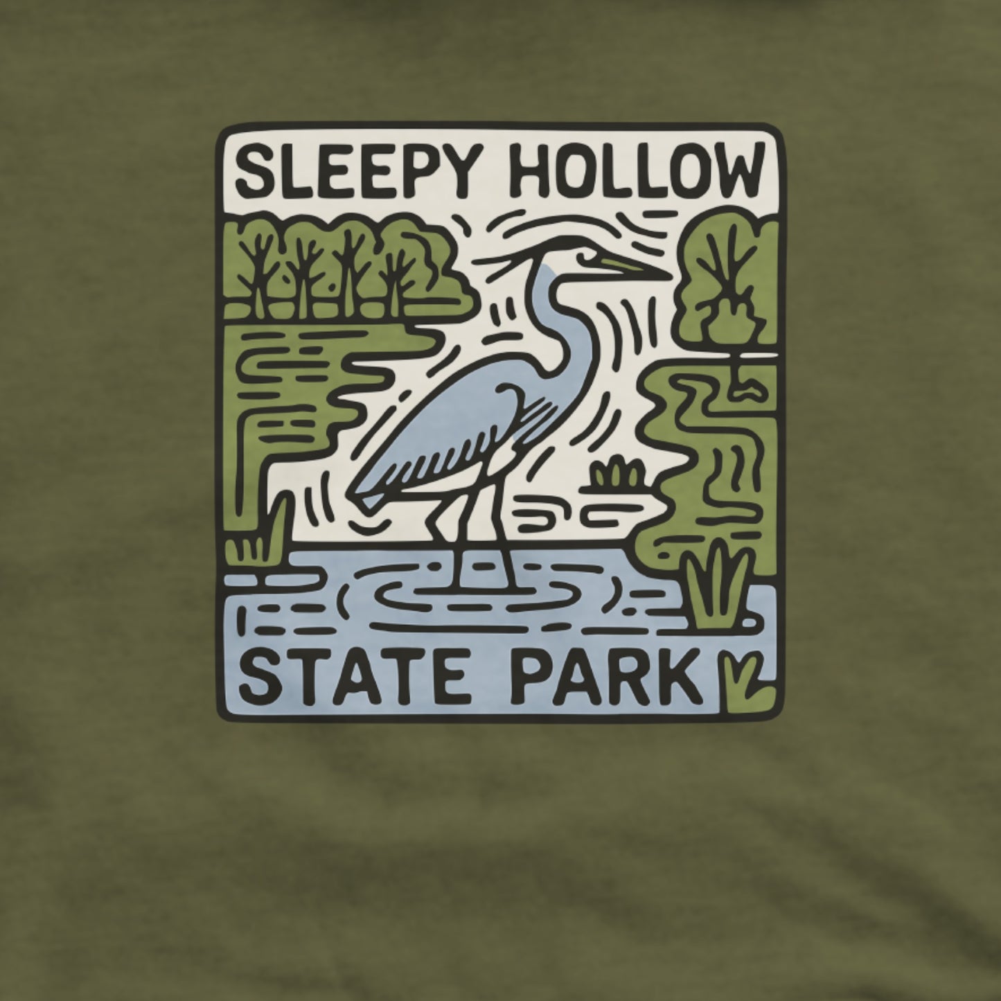 Sleepy Hollow State Park Hoodie Adventure and Outdoors Themed Hoodie