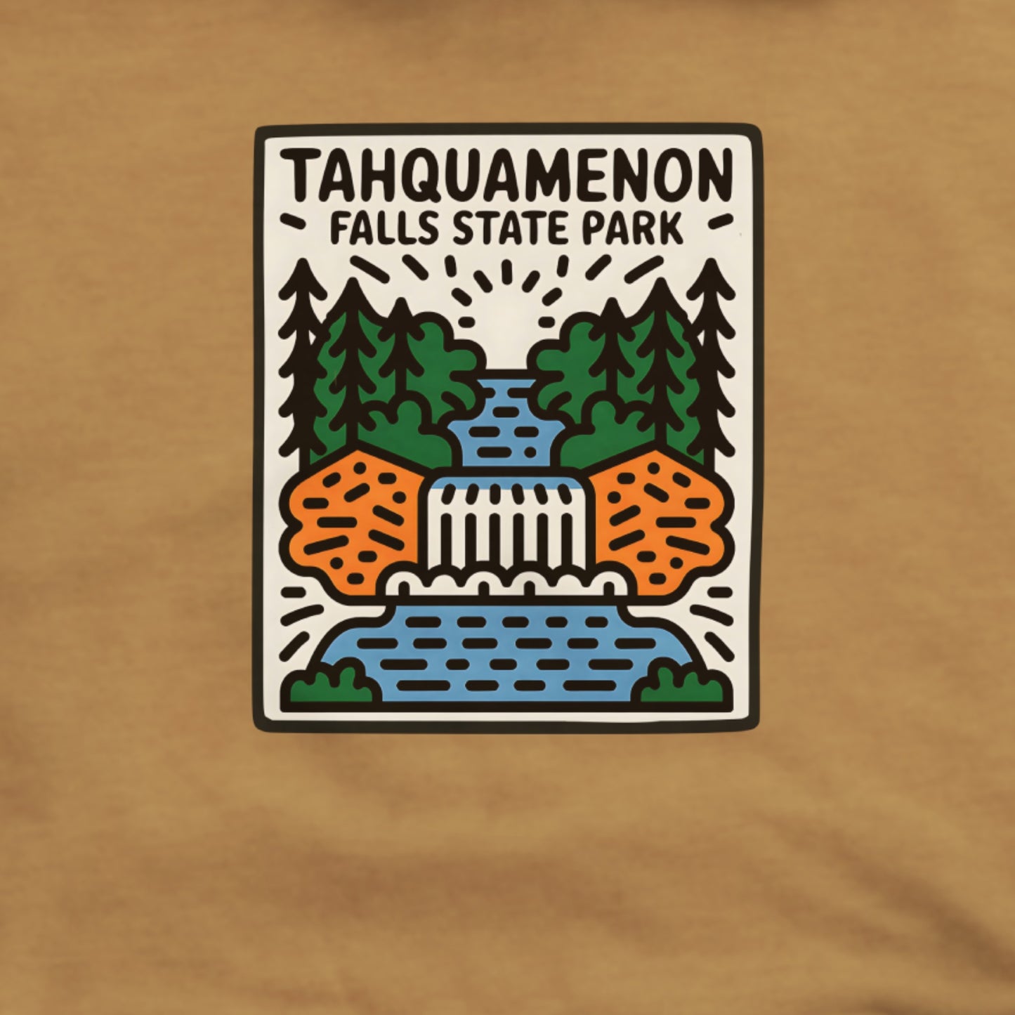 Tahquamenon Falls State Park Hoodie Adventure and Outdoors Themed Hoodie
