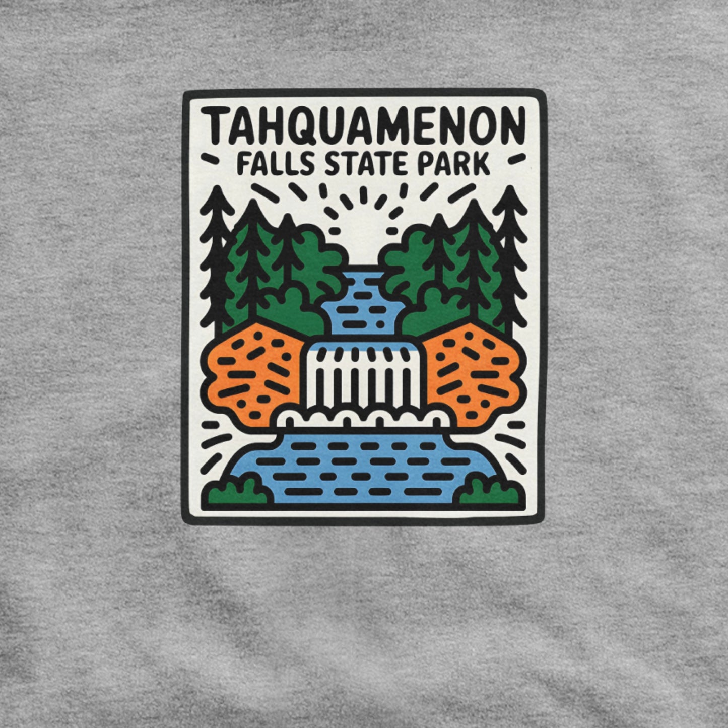 Tahquamenon Falls State Park Hoodie Adventure and Outdoors Themed Hoodie