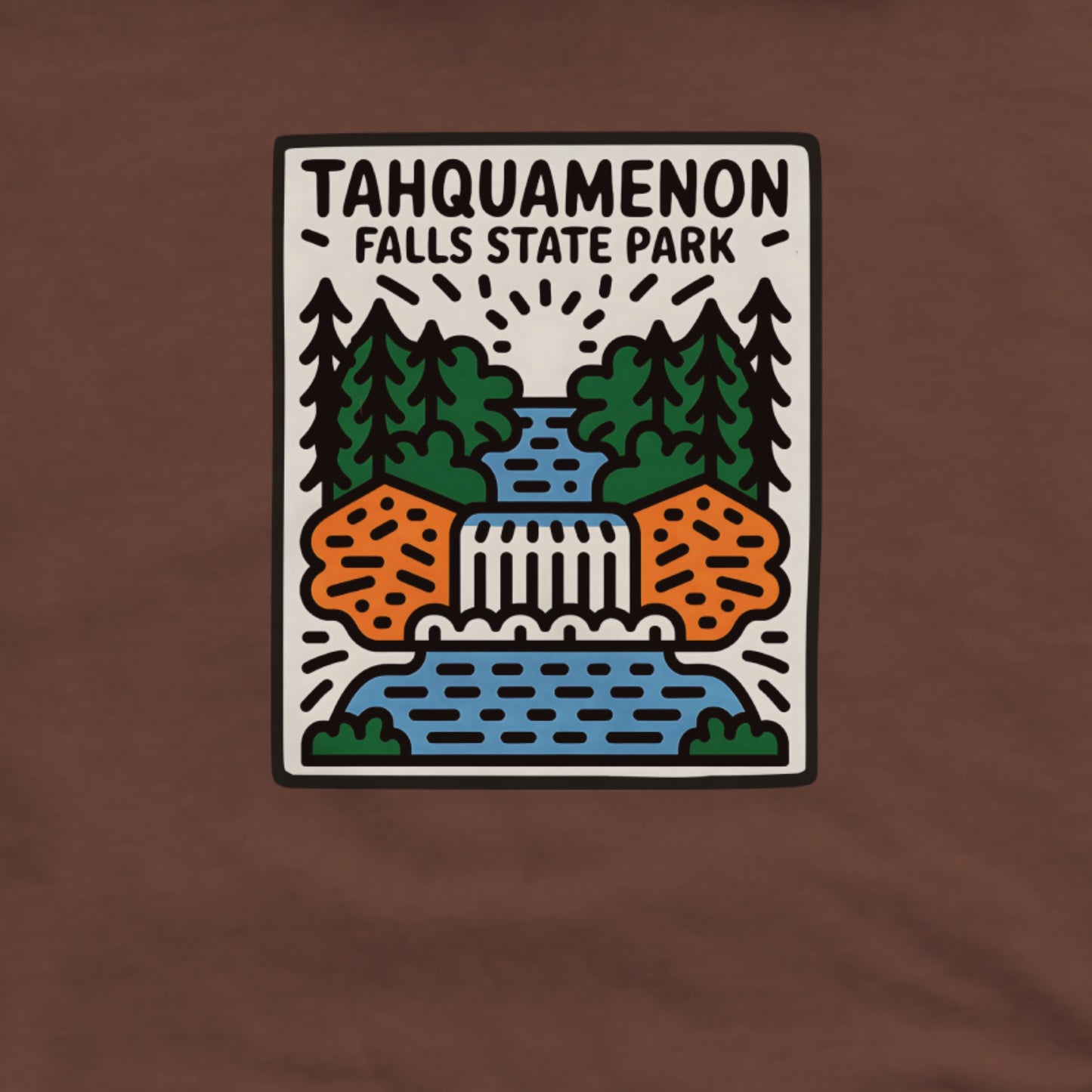 Tahquamenon Falls State Park Hoodie Adventure and Outdoors Themed Hoodie