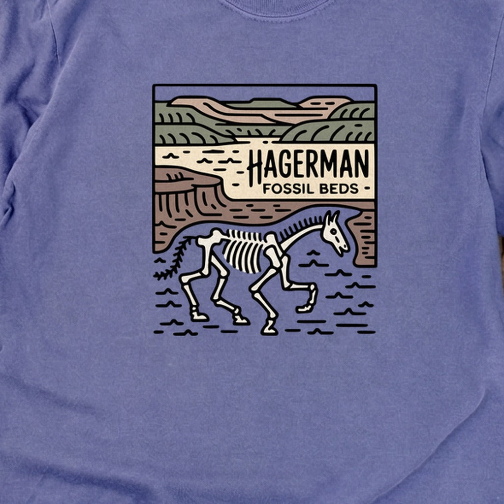 Hagerman Fossil Beds National Monument Cotton Long Sleeve
