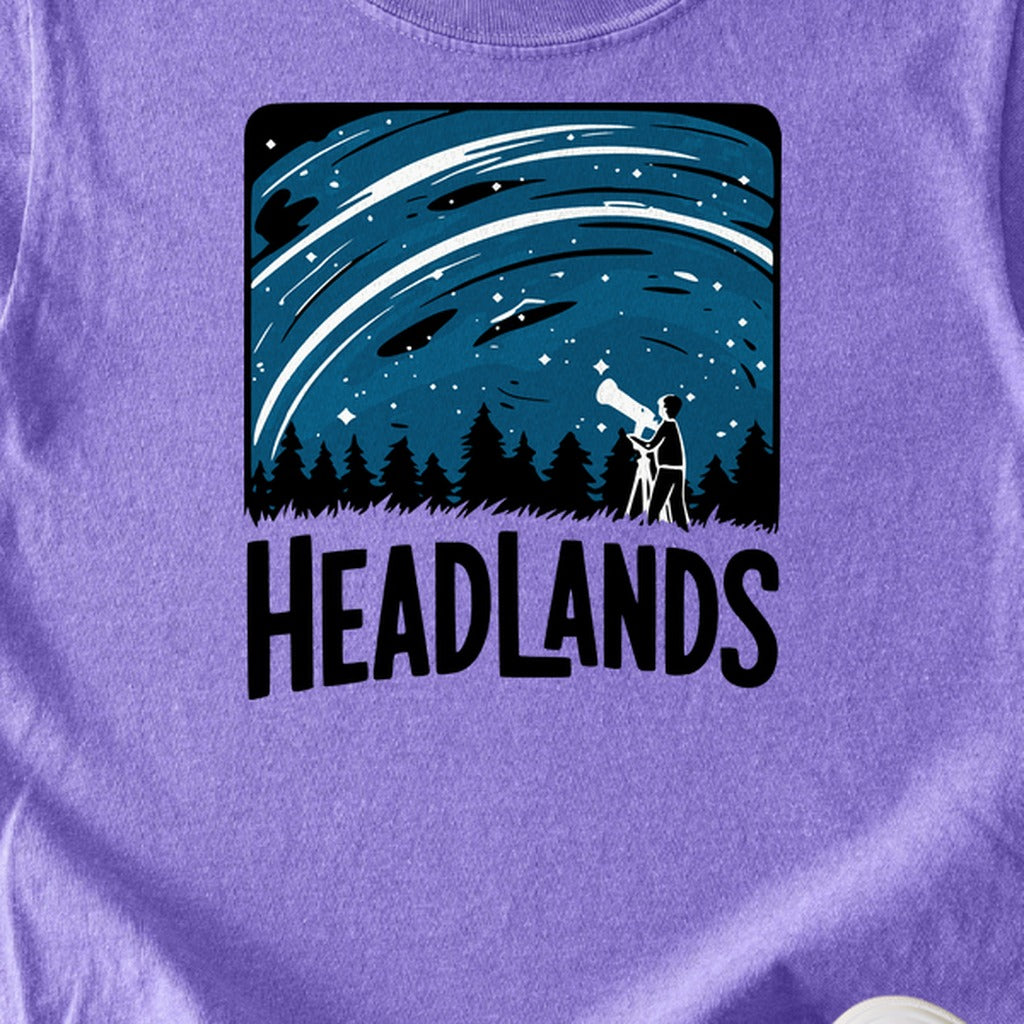 Headlands International Dark Sky Park at Night Kids Cotton T-Shirt