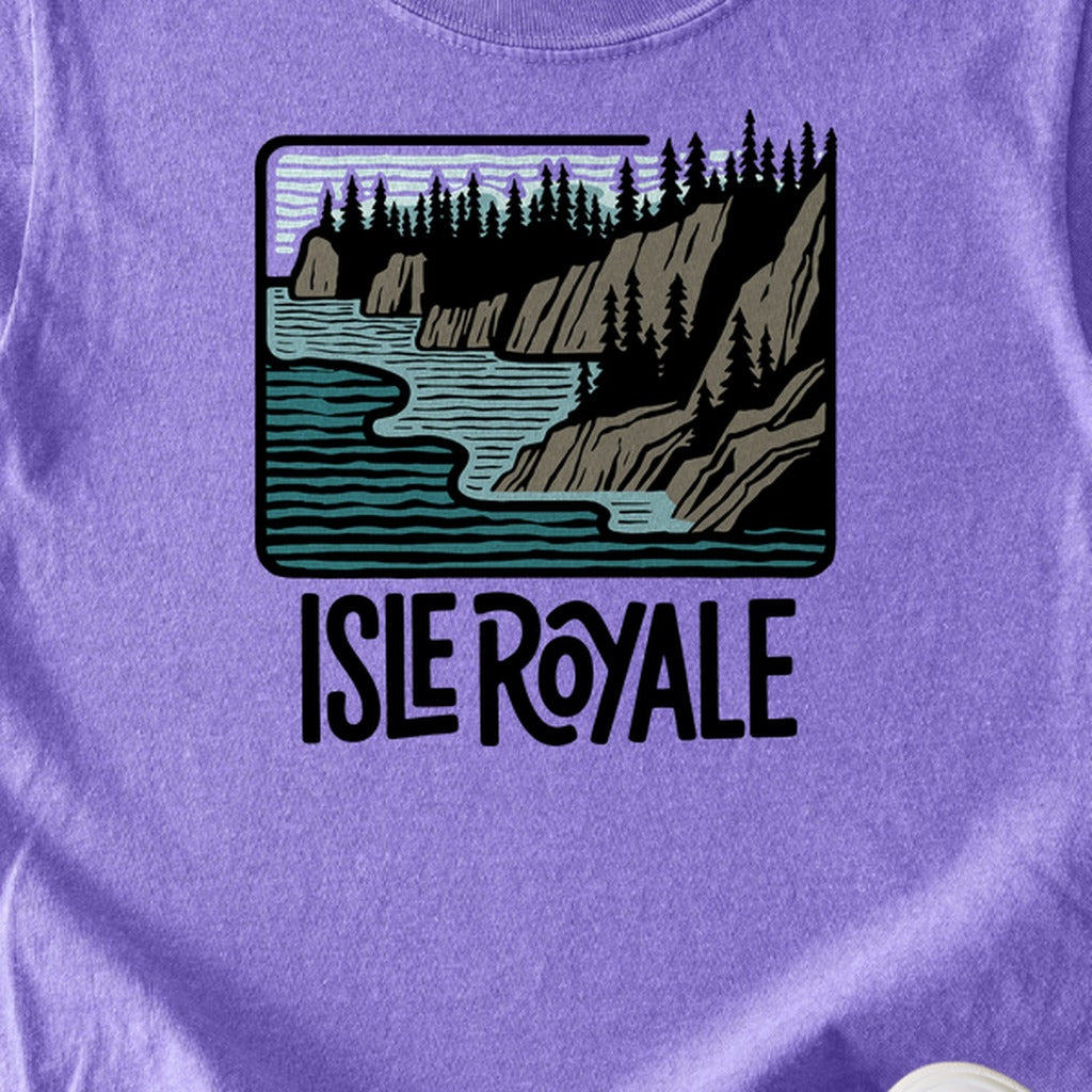 Isle Royale National Park 2 Kids Cotton T-Shirt
