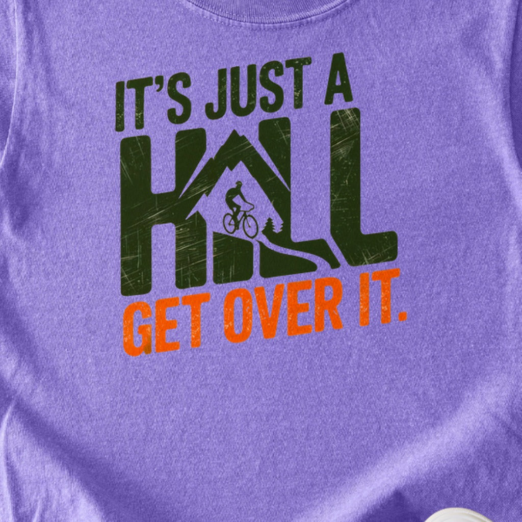 Its Just a Hill Biking Kids Cotton T-Shirt
