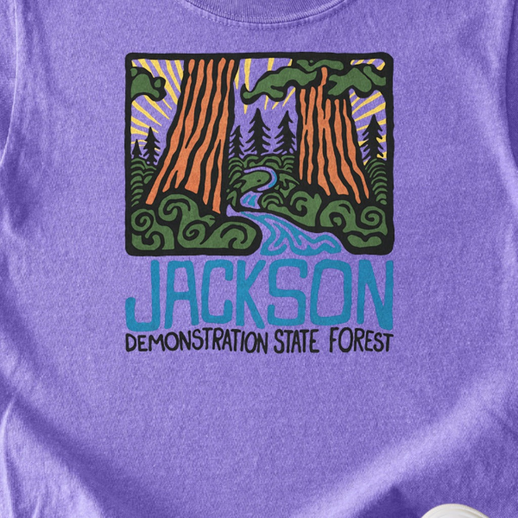 Jackson Demonstration State Forest Kids Cotton T-Shirt