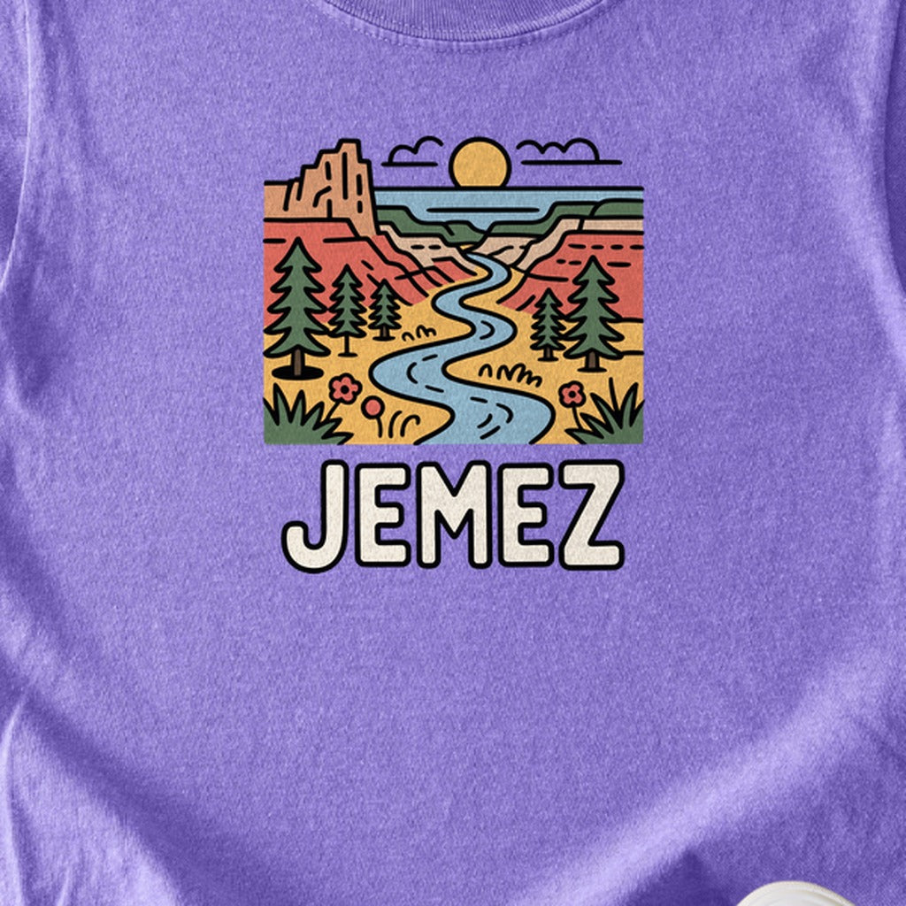 Jemez National Recreation Area Kids Cotton T-Shirt