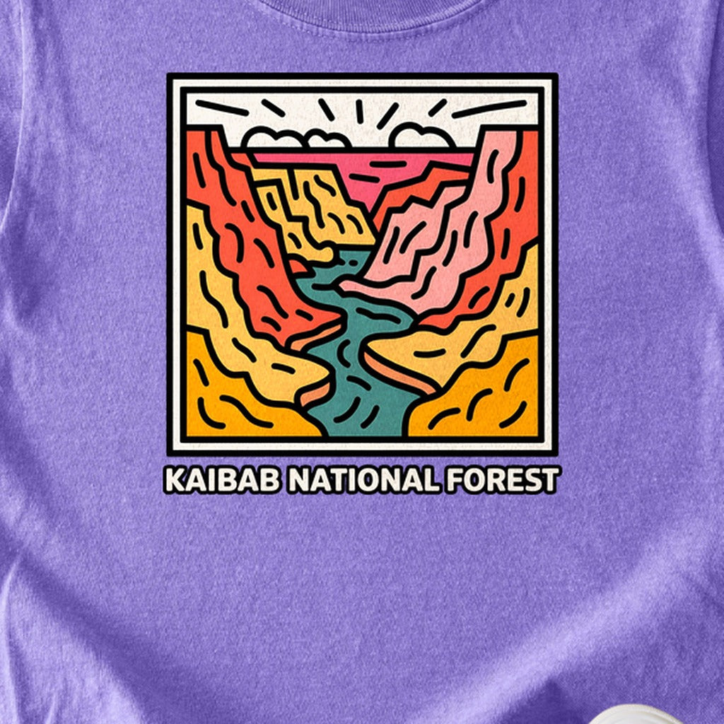 Kaibab National Forest Kids Cotton T-Shirt