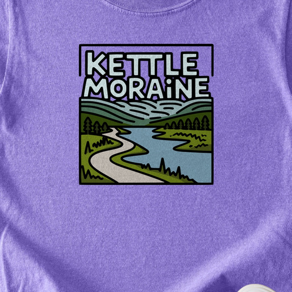 Kettle Moraine State Forest Kids Cotton T-Shirt